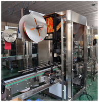 Machine d'étiquetage automatique de haute qualité JHC pour films PE, PO, PET, avec contrôle PLC, pour bouteilles de boissons et emballages en carton haut de gamme