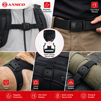 Boucle de ceinture de sécurité magnétique professionnelle, portable et pratique, nouveau design, verrouillage central, étanche, en plastique, réglable