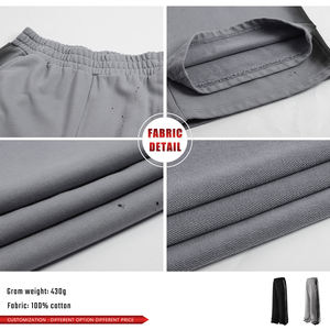 Pantalones Vintage de Pierna Recta Holgados con Efecto Lavado, Sin Cordón, con Graffiti Pintado con Spray, de Algodón Pesado de 430 g/m², 100% Algodón, Talle Medio - Product Image 6