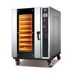 Nouvelle Machine Industrielle <span class=keywords><strong>à</strong></span> Cuire les Biscuits au Gaz, Four Rotatif <span class=keywords><strong>à</strong></span> 8 Plateaux pour Pain, Biscuits, Toasts, Pain Français, Four <span class=keywords><strong>à</strong></span> Vapeur pour Boulangerie, Maïs et Fruits - Product Image 2
