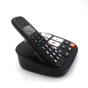 Mới nhất DECT điện thoại duy nhất với điện thoại máy trả lời kỹ thuật số tăng cường không dây Viễn Thông nhiều thiết bị cầm tay - Product Image 2