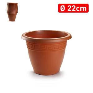 MACETA DE 22 CM, Maceta y Jardinera de Plástico de Diseño Elegante para Interiores y Exteriores, para el Cuidado del Jardín - Product Image 2