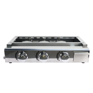 Piastra Professionale a Gas per Hamburger e Pancake in Acciaio Inox e Ghisa - Product Image 5