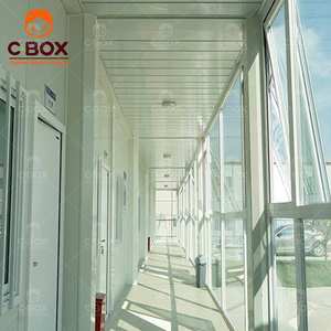Bâtiments de bureau modulaires préfabriqués Cbox faciles à assembler, conteneurs en acier préfabriqués pour projets mobiles, départements, camps miniers - Product Image 4