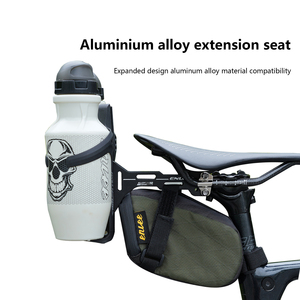 Base de extensión de aleación de aluminio Enlee, convertidor ajustable, jaula para botella, soporte de extensión de sillín de aleación de aluminio, accesorios para bicicleta - Product Image 3