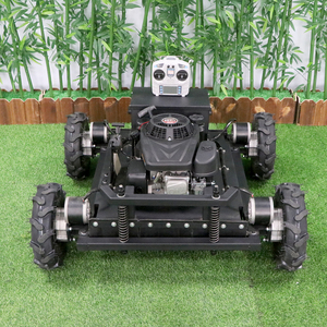 All Terrain Gasoline Smart Self-Propelled 4WD <b>Remote</b> <b>Control</b> Wheel Type Grass Lawn Mower - Product Image 3