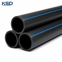 Système d'irrigation agricole résistant aux UV, tuyau d'alimentation en eau HDPE de 2 pouces et 3 pouces, emballage en rouleau, pour ferme et jardin