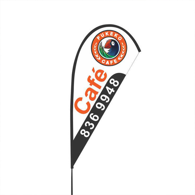 Teardrop Feather Flag Banners Beach Flags Personalized Event Advertising Custom Printing