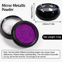 MEET ACROSS 7ml Base Top Coat Gel pour ongles Soak Off Nail Art Mirror Powder Top Coat Gel fonctionnel Vernis à ongles