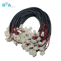 Cable Adaptador de 2 Pines Personalizado de 4.2mm a 3.68mm, Arnés con Etiqueta de Marcado A6251, UL2464 22AWG 407mm para Energía Industrial y Automatización
