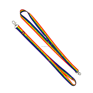 Cordón para el Cuello Personalizado, Ecológico y Moderno, con Gancho Metálico, Material de Poliéster, Impresión por Transferencia Térmica y Serigrafía, Porta Identificaciones - Product Image 1