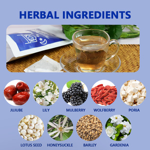 Lys naturels de haute qualité Jujube rouge Wolfberry Mulberry Poria <span class=keywords><strong>Sleep</strong></span> Tea - Product Image 3