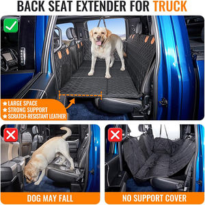 Funda Protectora para Asiento de Coche para Perros, Extensor de Asiento Trasero para Camioneta, Impermeable, Hamaca para Perros, Fundas para Asientos de Mascotas - Product Image 3