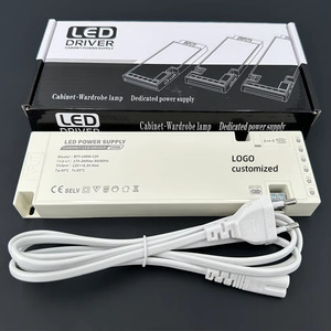 Alimentation LED sous armoire 12V 24V 2A 3A 8.3A SMPS avec détecteur de mouvement pour cuisine et placard - Product Image 1