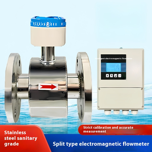 عداد تدفق مغناطيسي من الألومنيوم قابل للتخصيص من دينجي، جهاز إرسال ومحول لقياس التدفق الكهرومغناطيسي بدقة 0.2%/0.5% - Product Image 5