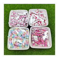 Thème de la saint-valentin bonbon Dessert Flatback résine Cabochons embellissements perles Slime charmes pour fournisseur de fabrication de bijoux
