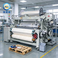 Machine à tisser à rapier pour tissu éponge JDX758B, pour la production en série, pour usage en usine de serviettes, sélection de trame 6 couleurs, haute vitesse de fonctionnement