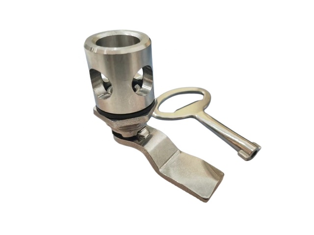 MEIGU SUS763 304 Stainless Steel Cabinet Lock with Hanging Function 90 Key Rotation Polished Finish High Safety