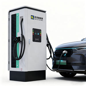 Gbt DC Fast EV สถานีชาร์จ2ปืน120/160kW IP54กลางแจ้ง7นิ้วสมาร์ทหน้าจอติดตั้งบนพื้น - Product Image 2