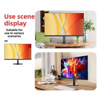 Für Lenovo U2403HA-V 24-Zoll für HDMI Wand halterung Monitor Fire Phoenix Dreiseitiger Mikro rahmen HDR Neues ASV-Panel für Desktop 75Hz