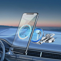 Anneau autocollant en métal pour la recharge sans fil magnétique pour iPhone/XiaoMi, plaque magnétique universelle pour support de téléphone de voiture