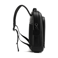 Sac à dos professionnel en microfibre, fermeture éclair antivol dissimulée, résistant à l'usure, pour ordinateur portable 15 pouces, sac à dos imperméable