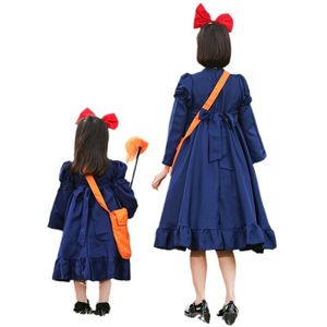 Tenues assorties pour la famille adulte, thème <span class=keywords><strong>maison</strong></span> de sorcière, pour l'été, vêtements maman et moi pour filles, robe à bretelles décontractée pour spectacle - Product Image 6