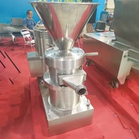 Moulin Colloïd Commercial en Acier Inoxydable Pistache Noisette Amande Noix de Cajou Beurre de Cacahuète Broyage Pâte de Sésame Machine