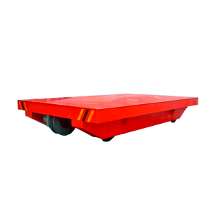 Carro plano sin rieles eléctrico motorizado industrial de alta resistencia de 10 toneladas - Product Image 3