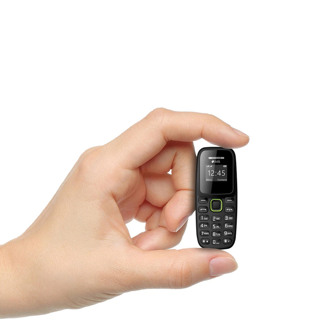 BM310 Small Mobile Phones Unlocked Earphone Telephone Low Radiation Automatic Call Recording Dual SIM Small Cell Phone