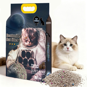 Litière naturelle en bentonite de sodium biodégradable, écologique, faible teneur en poussière, agglomérante - Product Image 1
