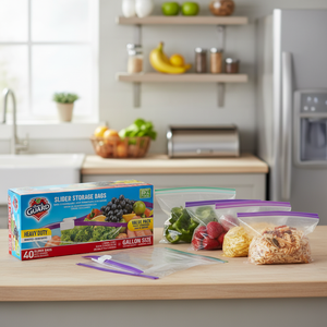 Paquete de 40 Bolsas de Almacenamiento Resistentes con Cierre, Bolsas Selladas para Conservación de Alimentos, para Clasificar y Conservar Alimentos - Product Image 4