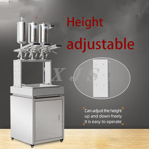 Grande machine de remplissage de churros manuelle à rabais Machine à churro manuelle espagnole Machine à churros et friteuse Machine à beignets d'Espagne - Product Image 4