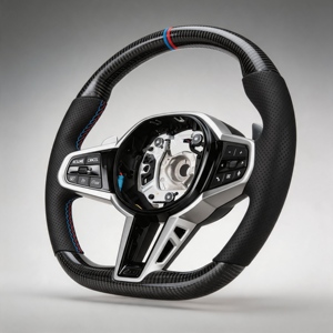 Volant de course en fibre de carbone véritable d'origine pour G20/G30/G32/G42/G80/G82/G02 X1/X3/X5 M-Sport Modification Livraison gratuite - Product Image 6