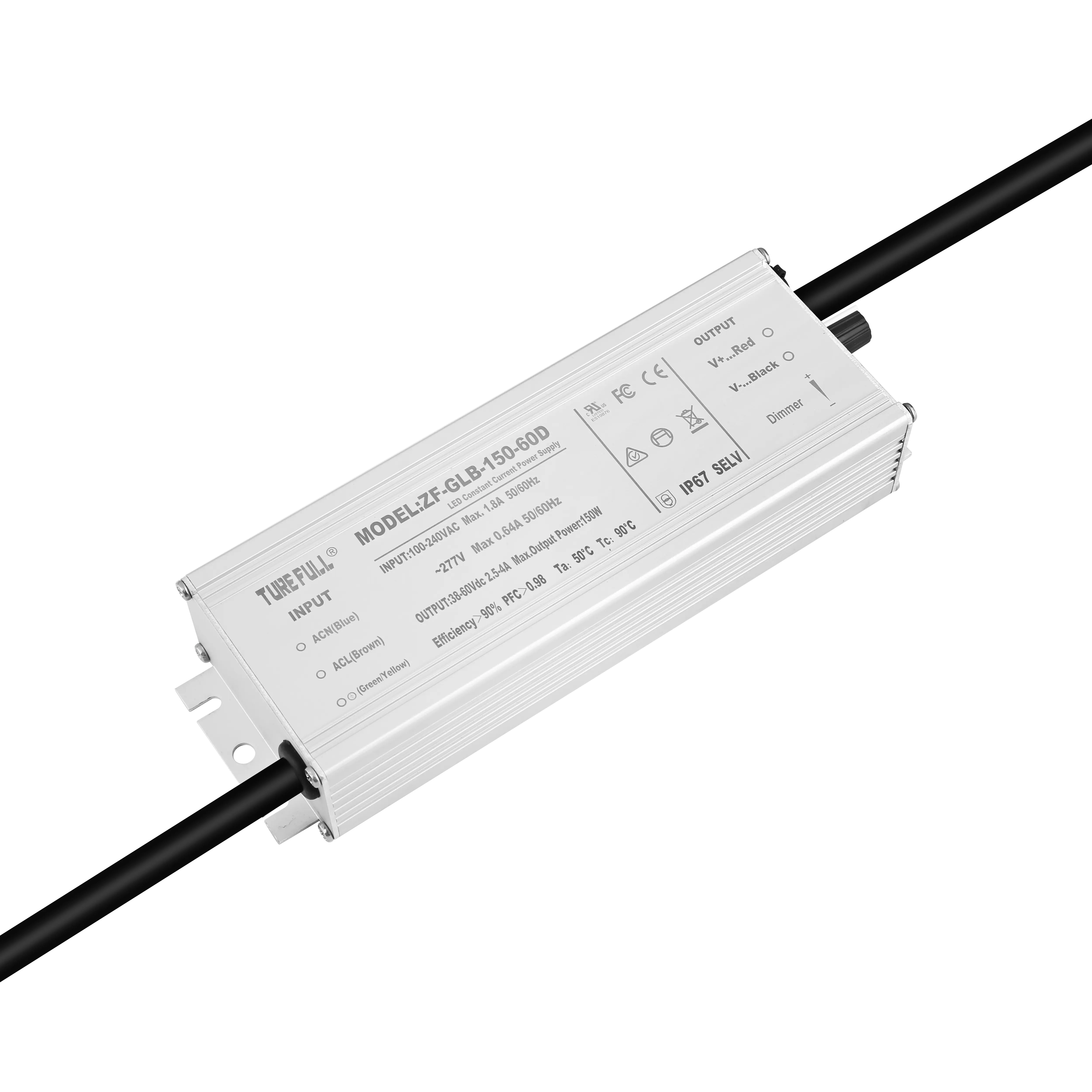 100 W 150 W 200 W 240 W 320 W 400 W 480 W 720 W wasserdicht 0-10 V Knopf dimmbar LED-Antrieb Stromversorgungsnetzwerk-Anschluss Schlussverkauf Original