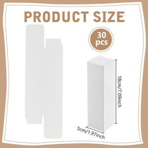 Caja de Regalo Personalizada de Alta Gama, Bolsa de Papel Impresa para Empaque de Cosméticos, Venta Caliente - Product Image 2