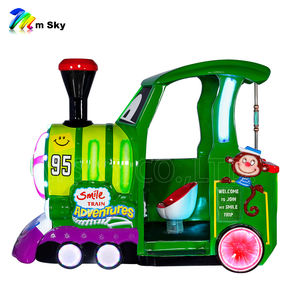 Train interactif familial attrayant pour enfants, manège intérieur en fibre de verre à monnayeur, jeu d'amusement M <span class=keywords><strong>SKY</strong></span> - Product Image 4