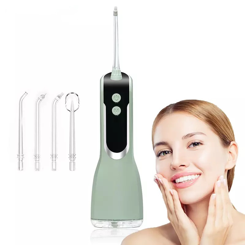 Portable USB Rechargeable Teeth Cleansing Toothpicks Cordless Dental Water Jet Floss Oral Irrigator