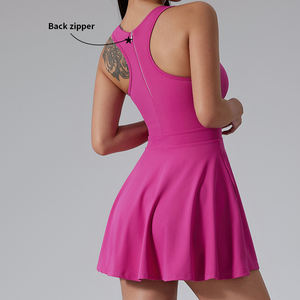 Neue hochwertige Fitness Fitness Bekleidung Kleidung Frauen Tennis Golf Röcke Set Frauen Fitness Mädchen Tennis Wear - Product Image 2