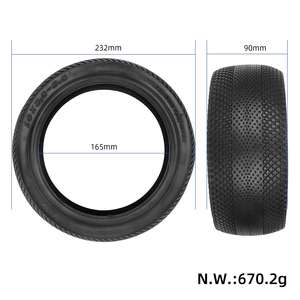 ยางแบบไม่มียางในขนาด 10*3.0-6.5 สำหรับสกู๊ตเตอร์ไฟฟ้าขนาด 10 นิ้ว ทนทานต่อการสึกหรอ ยางสุญญากาศสำหรับสกู๊ตเตอร์ไฟฟ้าขนาด 0 11X - Product Image 2