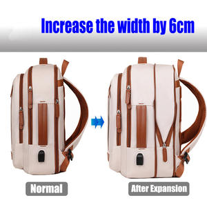 Mochila de viaje personalizada informal a la moda para estudiantes universitarios y mujeres, mochila impermeable para ordenador portátil, mochila de viaje para estudiantes y mujeres - Product Image 4