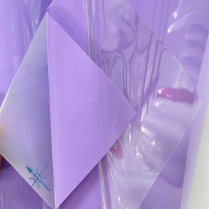 CRYSTAL GLOSS Lilac Lavender Car Wrap <b>Vinyl</b> Film Self-<b>Adhesive</b> Super Ductile PVC UV Proof for Motorcycle Decoration - Product Image 6