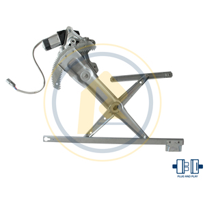 Regulador de Ventana Ac Rolcar ADAPTABLE para OE 72251SR4J01, compatible con Honda Civic 1991-1995 - Product Image 1