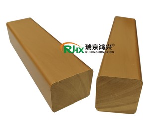 Tarima de WPC para Exteriores con Diseño Industrial, Antideslizante, con Superficie de Grano de Madera Cepillada, para Jardín y <span class=keywords><strong>Parque</strong></span> - Product Image 3