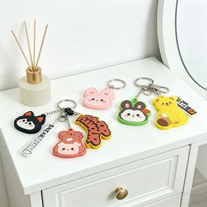พวงกุญแจยางน่ารักแบบ 2 มิติ พีวีซี 3 มิติ พร้อมโลโก้ - Product Image 2