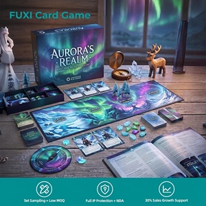 เกมการ์ด Aurora's Realm Beast Herd Migration Escort SCOMRAINE PLAY GAMES เกมกระดานคารอม เกมกระดานสำหรับครอบครัวแบบร่วมเล่น - Product Image 1