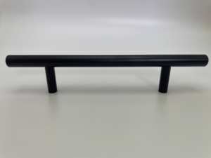 D10 Matzwarte stalen meubelgrepen & kastknoppen - Moderne keuken slaapkamer lade & commode greep met verstelbaar ontwerp - Product Image 1