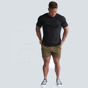 Camiseta Deportiva de Manga Corta, Corte Holgado, 100% Algodón Jersey, Elegante, Cómoda y Transpirable para Hombre, Gimnasio y Fitness - Product Image 3