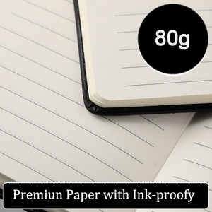 Agenda de Cuero Personalizada con Tapa Dura A5 y Logotipo Personalizado para Uso Promocional - Product Image 5