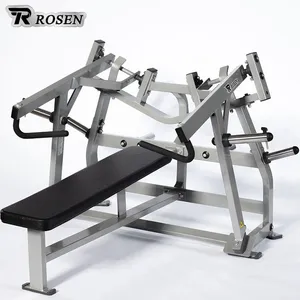 Top Supplier Commercial Gym ROSEN Fitness Equipment Plate Loaded Iso Lateral Horizontal Bench Press